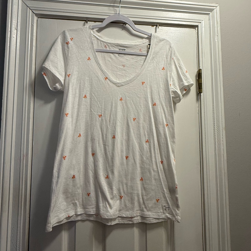 PINK Victoria's Secret Pizza Print Top